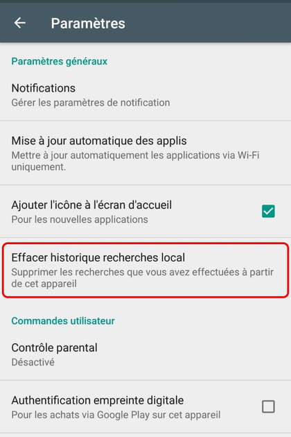 Google Play refuse de t&eacute;l&eacute;charger des applications