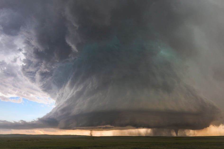 Des orages supercellulaires gigantesques