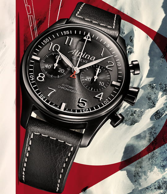 Alpina Startimer Pilot Automatic Chronograph BlackStar