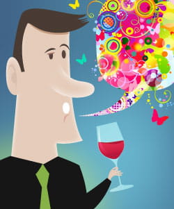 et si parler du vin n'était qu'une question de bluff ?