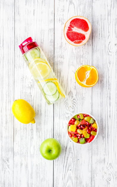 On n'oublie pas de s'hydrater et de rafra&icirc;chir son corps