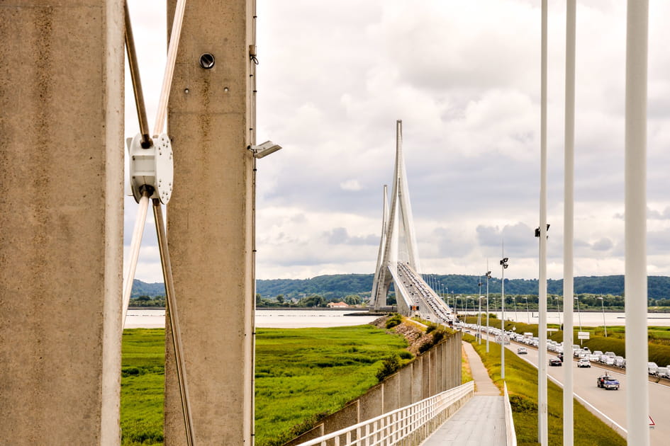 Pont de Normandie, Honfleur