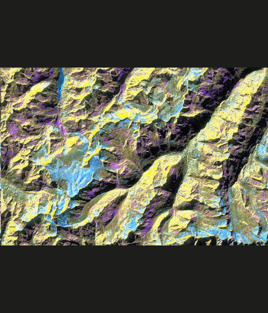 Zoom sur les Alpes autrichiennes
