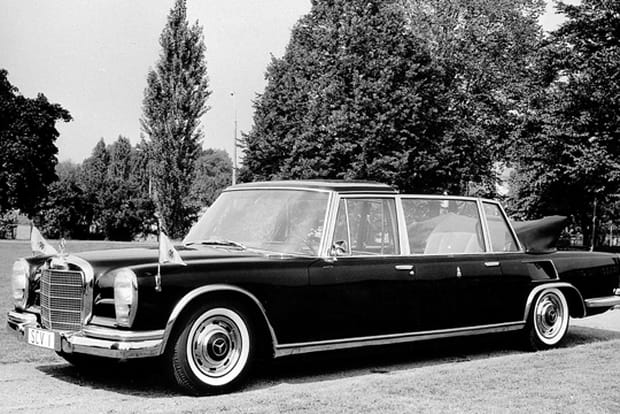 Paul VI roulait en Mercedes 600 Pullmann
