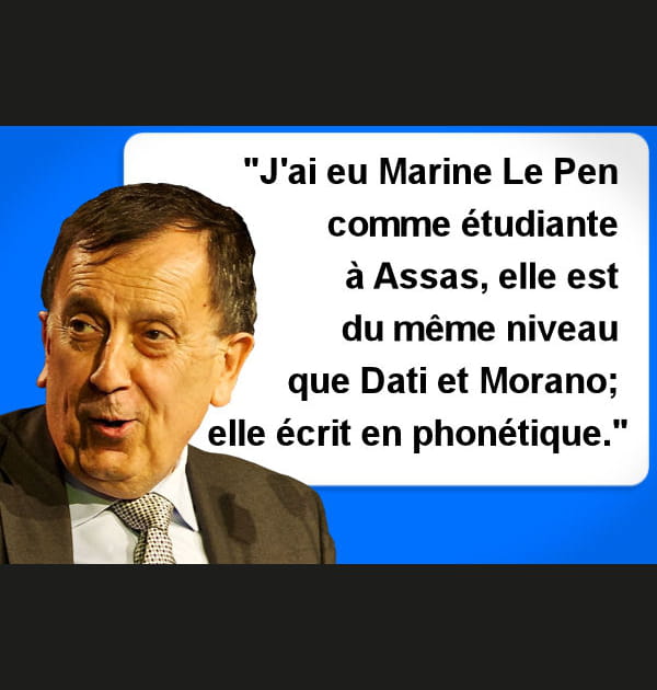 Pas sympa le prof&nbsp;!