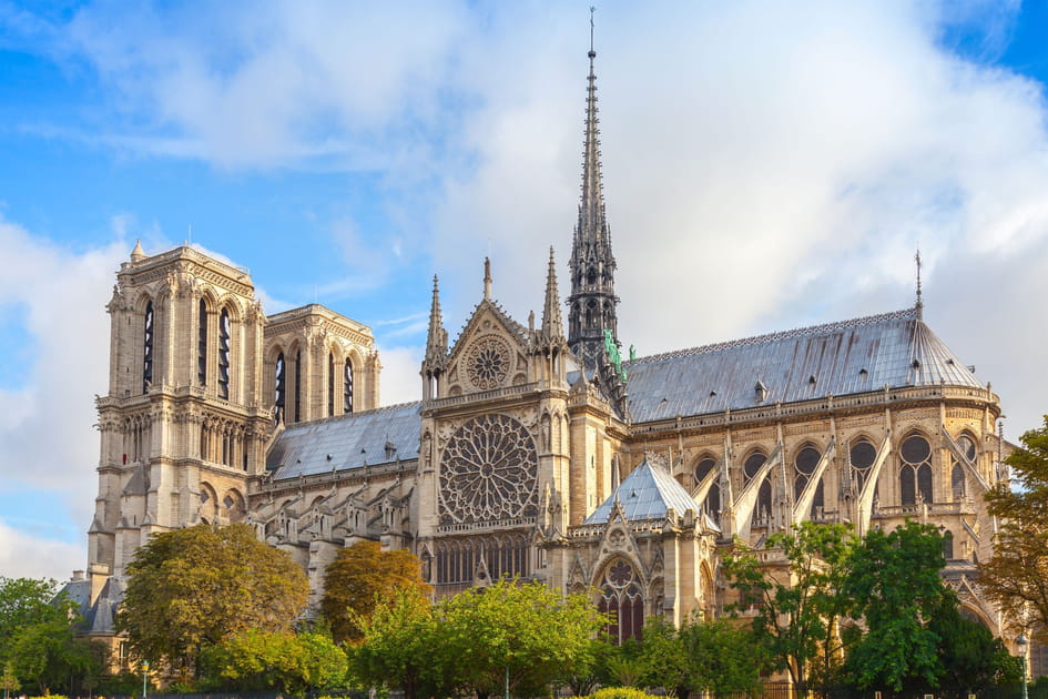 La cath&eacute;drale Notre-Dame de Paris