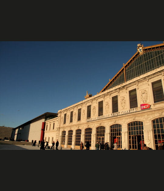 Inauguration de la Gare Saint Charles &agrave; Marseille