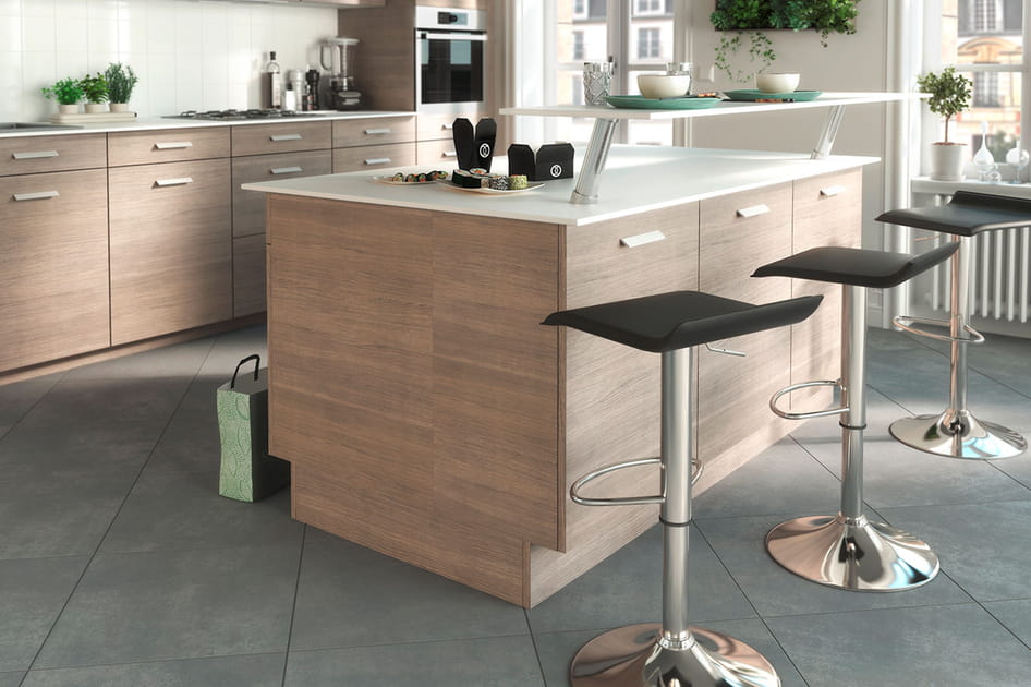 Un &icirc;lot avec bar