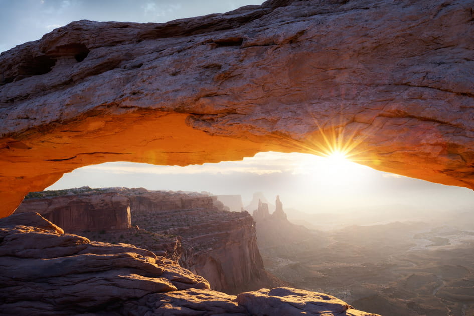 D&eacute;tour par le parc des Arches