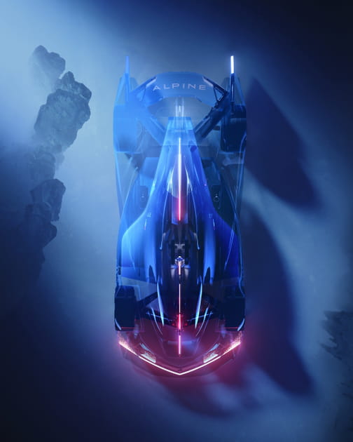 Une Alpine &quot;propre&quot;&nbsp;? Elle ne rejette que de l'eau&nbsp;!