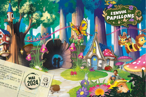 L'Envol des Papillons à Nigloland