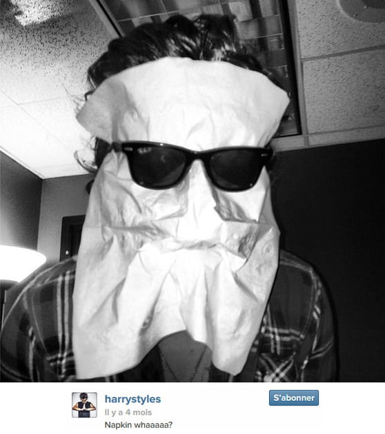 Selfie masqu&eacute; des One Direction