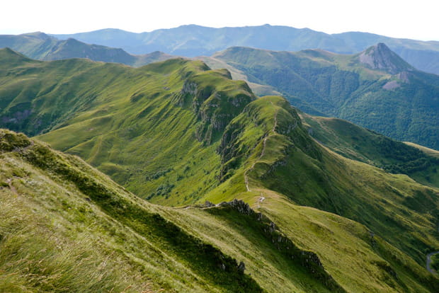 Les crêtes de Puy Mary