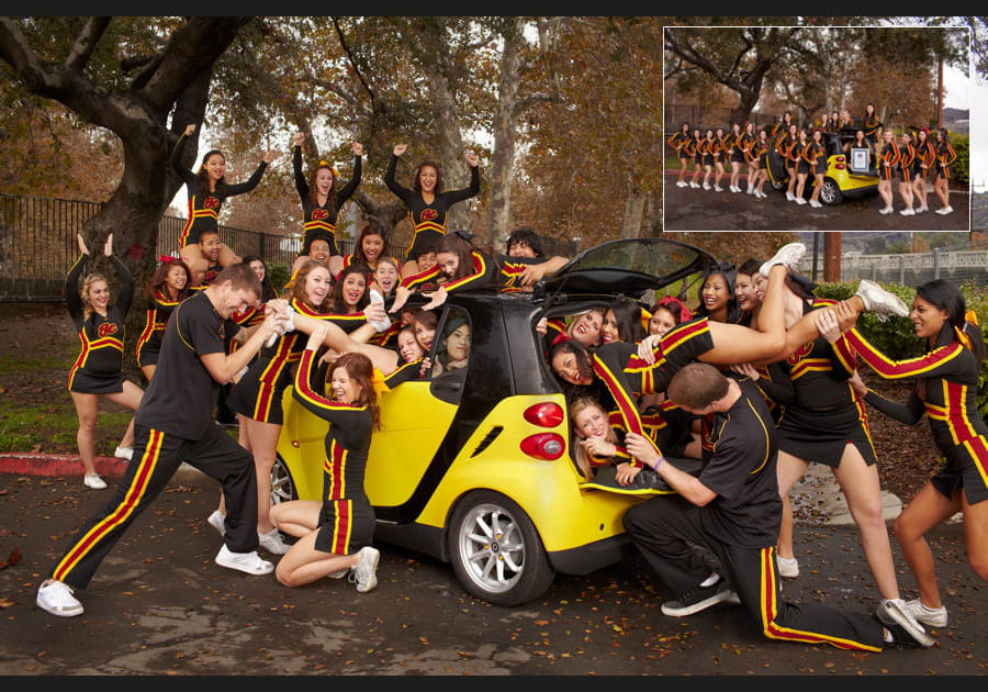 Le plus grand nombre de personnes dans une Smart