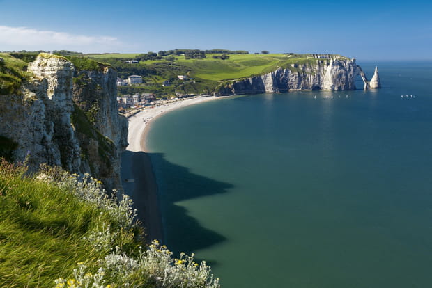 Les falaises d'Etretat