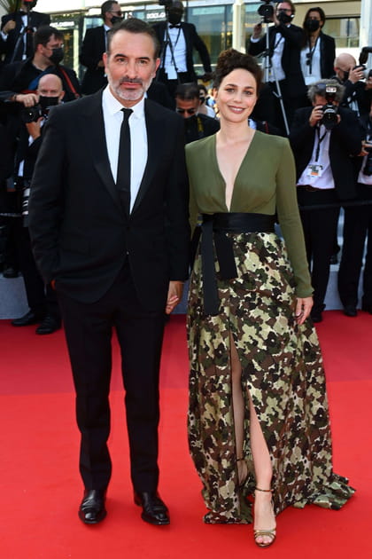 Jean Dujardin et sa femme Nathalie P&eacute;chalat