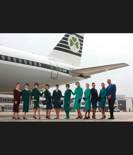 Aer Lingus, les couleurs de l'Irlande