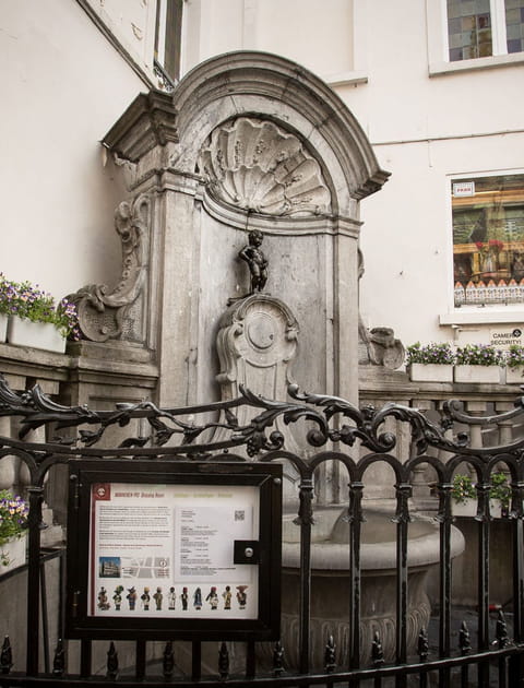 Le Manneken Pis, une statue qui passe inaper&ccedil;ue