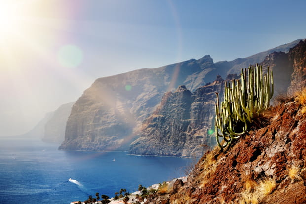Los Gigantes, murailles de basalte de 600 mètres