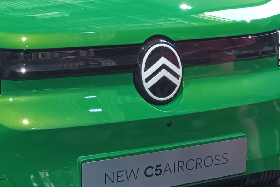 Le logo Citro&euml;n se met en avant sur le nouveau C5&nbsp;Aircross