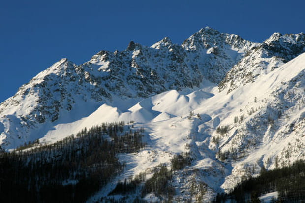 Les sommets des Alpes du Sud