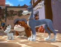 Idéfix et les Irréductibles : La meule de chien