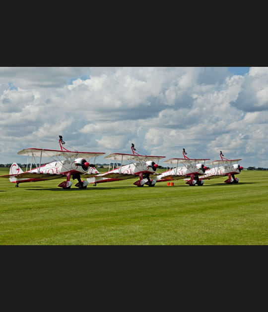 Conditions parfaites pour le wing walking