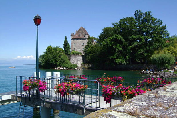 Yvoire autour du lac Léman