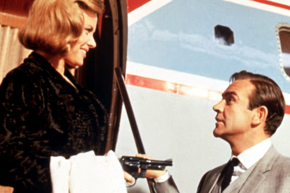 Honor Blackman dans &quot;Goldfinger&quot;
