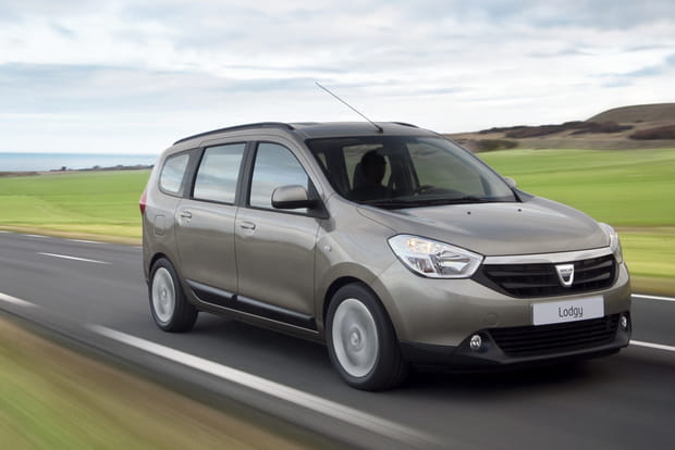 1er monospace le moins cher : Dacia Lodgy