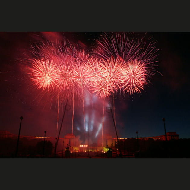 La f&ecirc;te nationale au Trocad&eacute;ro