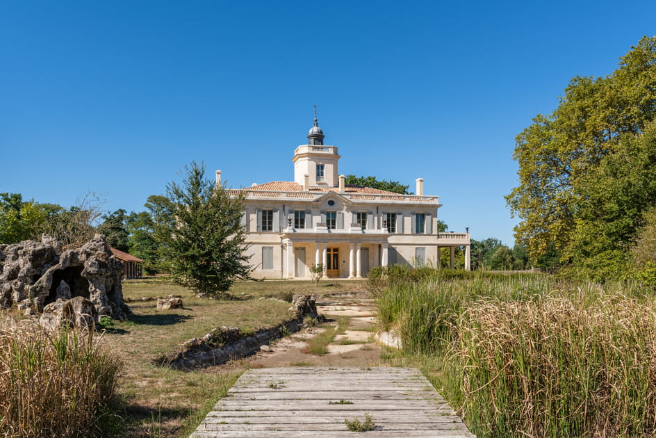 Le ch&acirc;teau du Domaine de Certes
