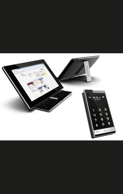 La tablette et son smartphone