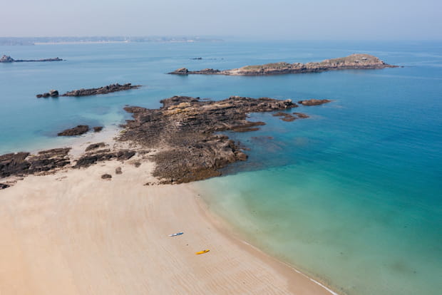 Les plages atypiques de Saint-Jacut-de-la-Mer