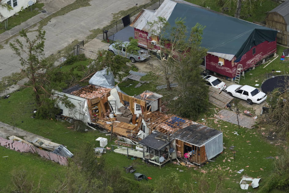 Les images des d&eacute;g&acirc;ts g&eacute;n&eacute;r&eacute;s par l'ouragan Ida en Louisiane
