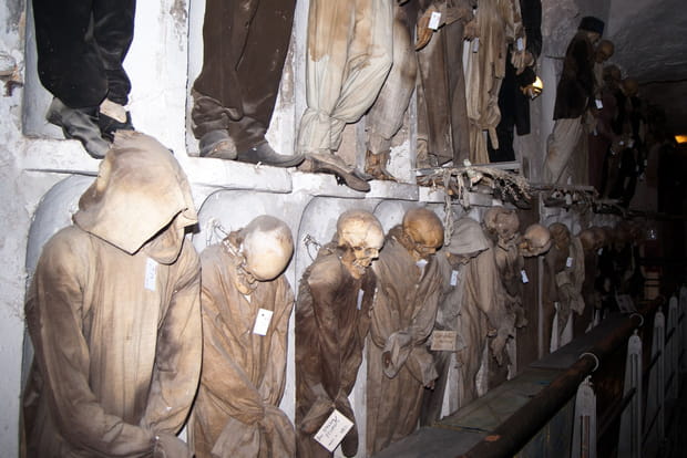 Les catacombes des Capucins, à Palerme