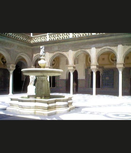 Patio de la casa de Pilato