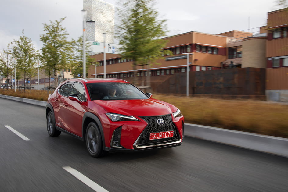 Le Lexus UX, lui aussi cible des voleurs