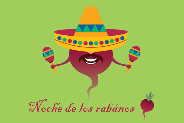 La nuit des radis à Oaxaca (Mexique)