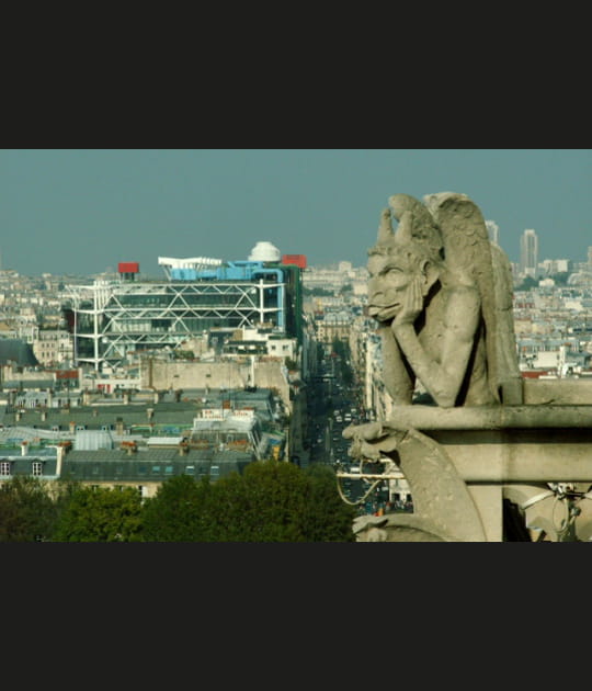 Je tire la langue &agrave; Beaubourg