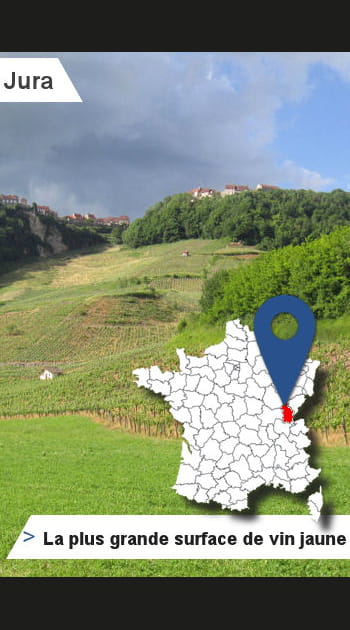 39 &ndash; Jura : la plus grande surface d&rsquo;exploitation du vin jaune