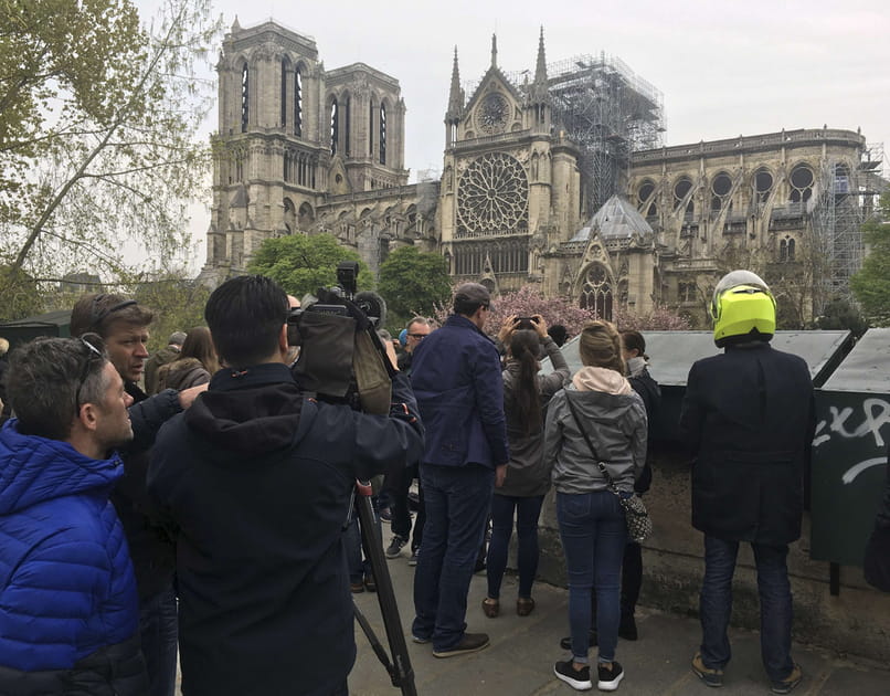 Les photos de Notre-Dame apr&egrave;s les flammes