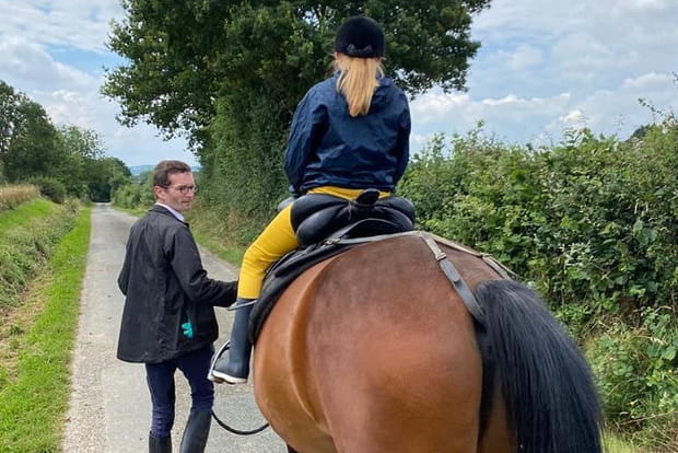 Balade à cheval et atelier potager au cœur des Alpes Mancelles