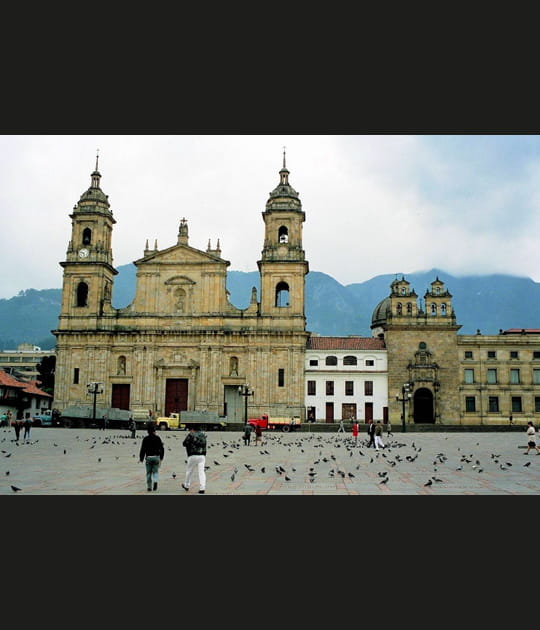 Place Bolivar, Bogota, Colombie