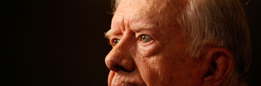 Jimmy Carter, le pr&eacute;sident d&eacute;mocrate et &eacute;vang&eacute;lique