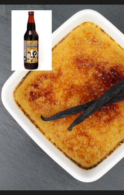 Bi&egrave;re &agrave; la cr&egrave;me br&ucirc;l&eacute;e