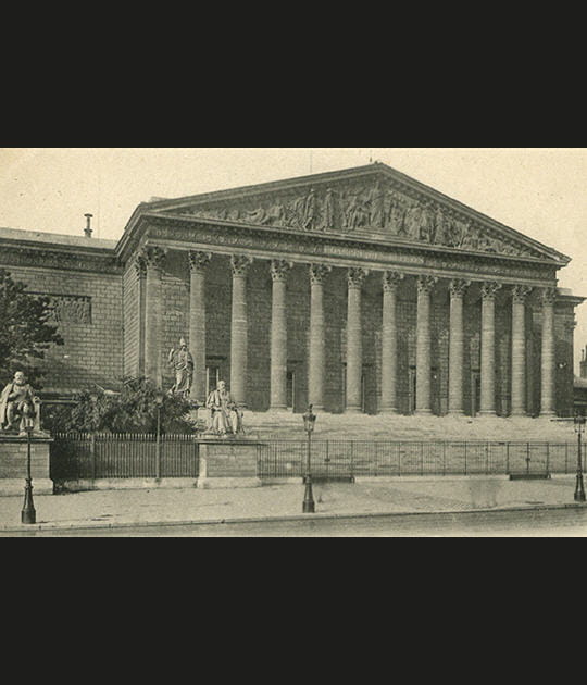 La chambre des d&eacute;put&eacute;s