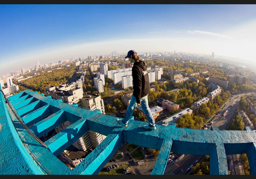 Du haut des cimes de Moscou