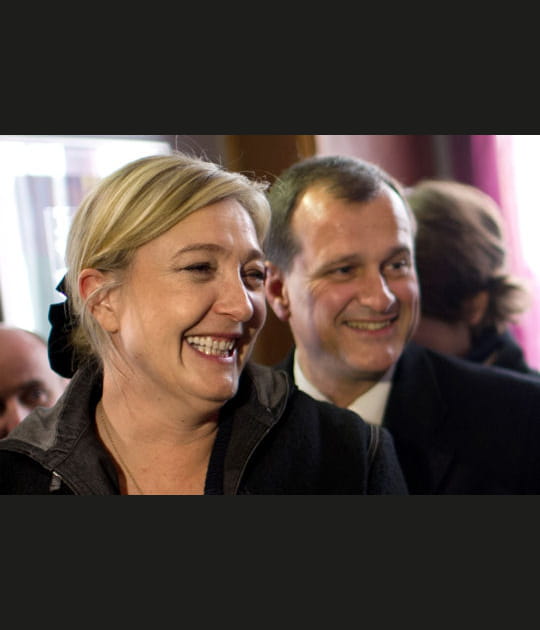 Marine Le Pen et Louis Aliot