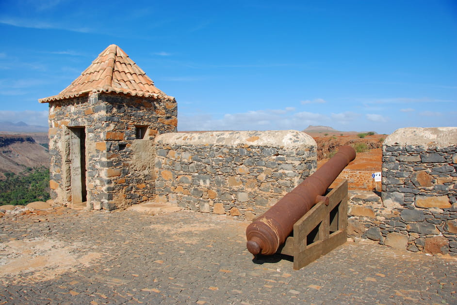 La forteresse S&atilde;o Felipe, symbole de la Cidade Velha